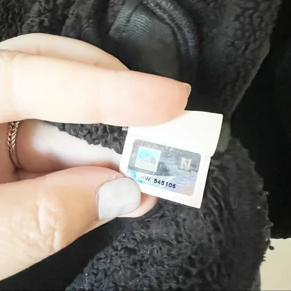 The North Face Oso Hooded Silken Fleece Full Zip Jacket Black S - Picture 12 of 16